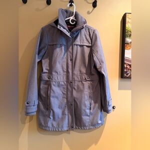 Johnston & Murphy Warm Gray Quilted Waterproof Jacket